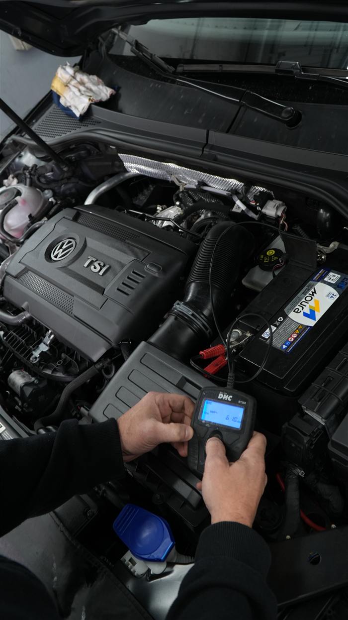 Teste de bateria automotiva